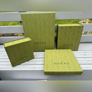 4 Gucci bundle boxes
